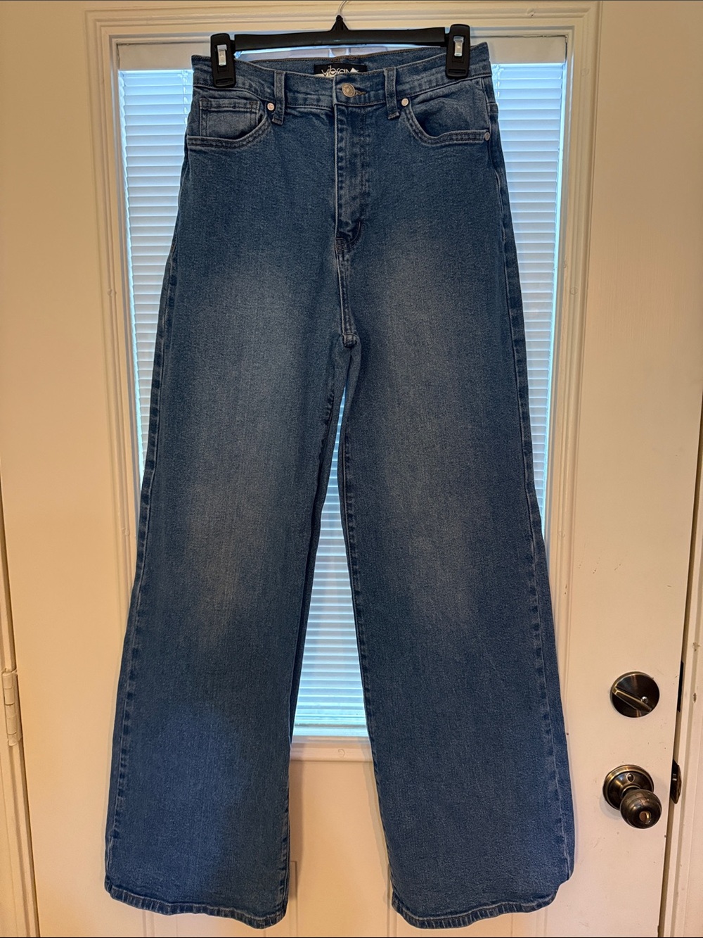 Vibrant M.I.U. P6087 High-Rise Essential Wide Leg Jeans Size 9 (28)